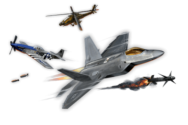 欧博空战世纪 游戏共设有4种等级的航砲选择，等级越高击落战机的几率越大